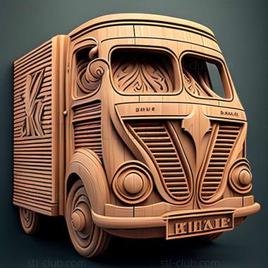 3D model Renault Estafette (STL)
